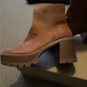 Wild Pair Chunky Heel Ankle Boots